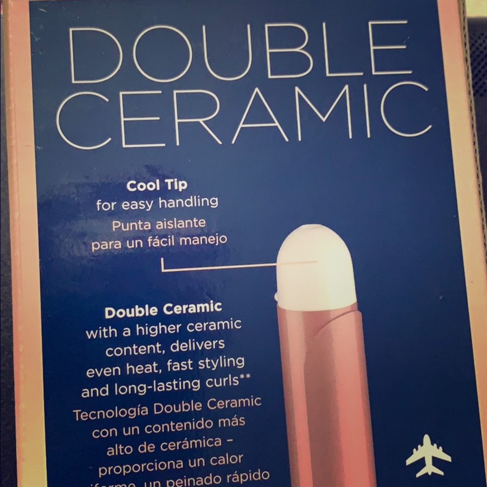 Con air curling iron double Ceramic